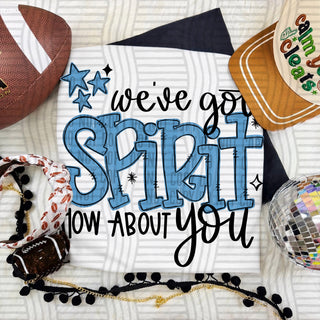 We've got Spirit Light Blue