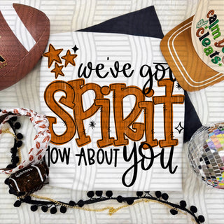 We've got Spirit Burnt Orange