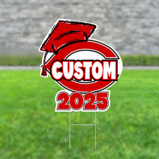 Carthage Graduation CUSTOM Yard Sign #30130
