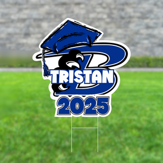 Beckville Graduation CUSTOM Yard Sign #30146