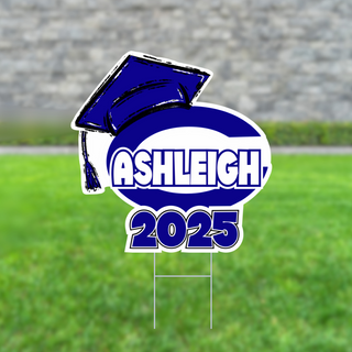 Crockett Graduation CUSTOM Yard Sign #30148