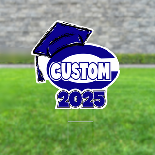 Crockett Graduation CUSTOM Yard Sign #30148